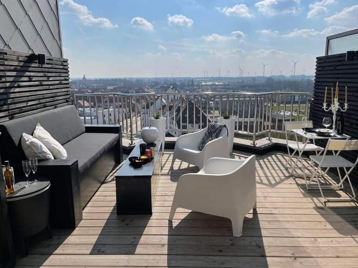 Knokke Heist Baai Modern Dak Appartement . Knokke-Heist Dış mekan fotoğraf